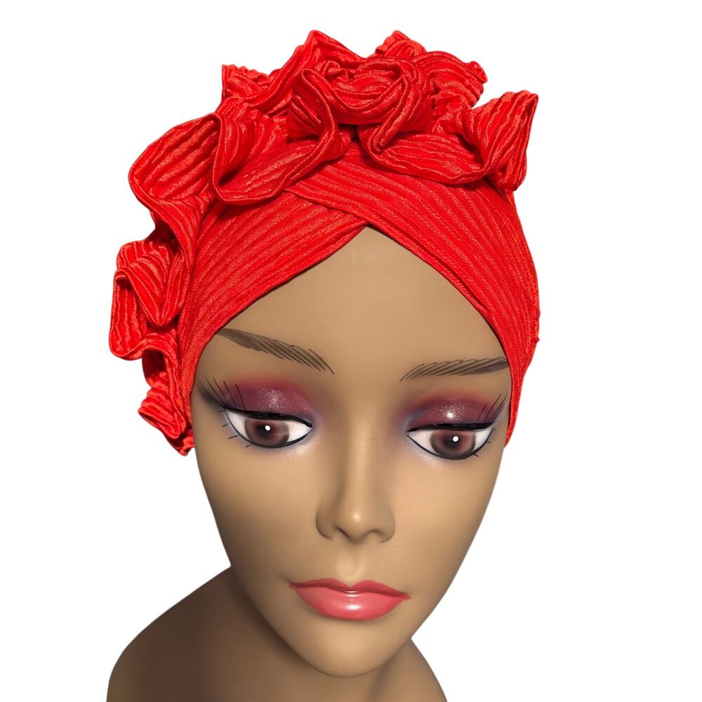 Elegant Women Turban, Chic Fashion Headwrap, Luxury Evening Accessory